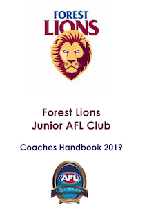 2019 AFL Coaches Handbook logo